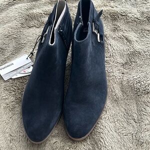 Sonoma Navy Suede Boots